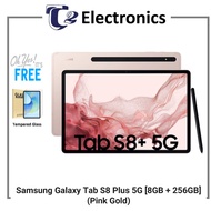 Samsung Galaxy Tab S8 Plus (5G / Wifi) [8GB RAM + 256GB ROM] | 12.4" Multi-point Touchscreen Display | - T2 Electronics
