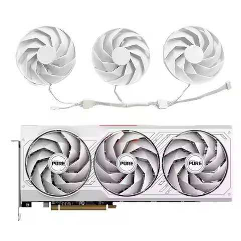 For sapphire Pure Radeon RX 7700 XT RX 7800 XT graphic card 95MM 4PIN FD10015M12D RX 7700 7800XT GPU