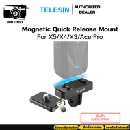 Telesin Insta360 X5/X4/X3/Ace/Ace Pro/Ace Pro 2 Adapter Magnetic Base Mount