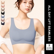 JAPAN DESIGN 24HRS Seamless Bra ｜ Quick-dry Cover Wireless Anti-Sagging Push up Sleep BAMBI WATER