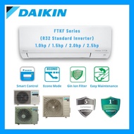 DAIKIN FTKF Series R32 STANDARD INVERTER Air Conditioner with Built-in WIFI Control (1.0HP/1.5HP/2.0HP/2.5HP)