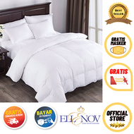 Ellenov sprei set bedcover polos putih polos homemade | sprei katun | sprei polos | sprei kintakun 1