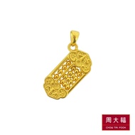 CHOW TAI FOOK 999.9/999 Pure Gold Pendant - Golden Abacus Collection