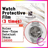 kr_Protection Films for Rolex New-Type Datejust 36mm (3 sheets) 126200 / Scratch & Contamination Pre