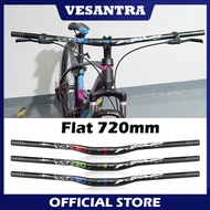 WAKE A020B STANG SEPEDA MTB HANDLEBAR FLAT 72CM OS 31.8MM HITAM - DIRTHE SHOP