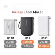 Vistas  NIIMBOT Home Label Maker D110 D11 D101 Portable Bluetooth Sticker Printer Labeller Machine