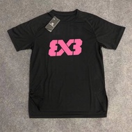 American Style Short-Sleeved Sports T-shirt Quick-Drying Mesh Breathable Basketball Shooting Trainin