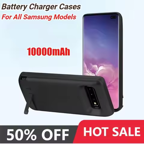 10000mAh Battery Charger Cases for Samsung Galaxy S8 S9 S10 S20 S21 S22 S24 Plus /Ultra Note 8 9 10