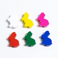 兔子米宝木质桌游Meeple配桌面游戏棋子补充适用于Dixit画物语Rabbit Mi Bao wooden board game Meeple  sysxdkj.my20260806