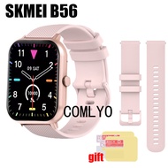 For SKMEI B56 Smart Watch Strap Soft Band Sports Women Men Silicone Belt Screen Protector film