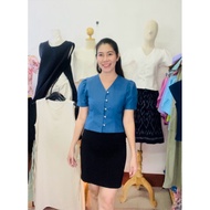 Slim Fit Cotton Clothes For Work Wear To The Temple Make Merit
