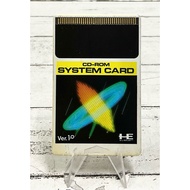 Original Disc [HuCARD] CD-ROM System Card Ver.1.0 (Japan) TurboGrafx-16 PC Engine V
