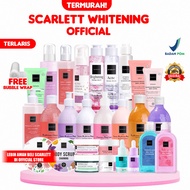Scarlett Whitening Official BPOM Scarlet Serum Cream Hand Body Lotion Jolly Scrub Toner Package