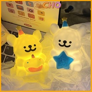 CHO Cute Cartoon Night Light with Clap Switch 3 Light Modes Perfect Gift Toy Creative