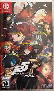 《今日快閃價》（中古二手）Switch NS遊戲 P5R 女神異聞錄5 皇家版 SHIN MEGAMI TENSEI Persona 5 The Royal 美版英文版