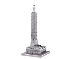 [HCM]Chưa Ráp Mô Hình Thép 3D Công Trình Kiến Trúc Thế Giới Nhà Thờ Đức Bà Paris Đền Thiên Đường Tai