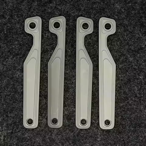 4 Pcs Titanium Alloy Sandblasted Surface Scales Replace Original Sacles For Leatherman Wave Alpha DI
