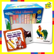 Baby Books Block Books Set 10 books My Mini Library Baby Book Buku Keras Bayi