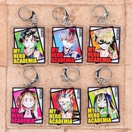 My Hero Academia Boku no Hero academia Midoriya Ochaco Tenya Anime Plastic Acrylic Keychain