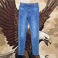 KATUN H&M DIVIDED AUTHENTIC STRETCH JEANS STRETCH DENIM COTTONbiru (FOREIGN PRODUCTS)| UNISEX MEN'S/