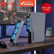 IINE PS5 Fan Equipped with Temperature Control Upgraded Cooling Solution with USB3.0 Ports for PS5 D