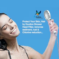 Doulton Filtered Water Shower Head, dechlorination &amp; particles reduction Shower Head Filter