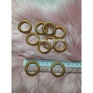 Pendant Jewellery Ring DIY Decorate Gold DIY 50gm 22 pieces.{3cm * 30mm}