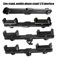 Multi-camera cell phone clip one-clip cell phone live stand accessories tripod accessories cell phon