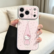 Casing For Samsung S25 S26 S24 S23 S22 S21 Ultra F17 Pink Hood cat Shockproof Leather Phone Case Sil