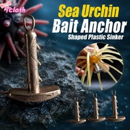 TCLOTH 10pcs Anchor Shaped Sinker, 3.5g 10pcs Fishing Sinker, Non-Slip 2.6g 5.3g Anchor Shaped Fishi