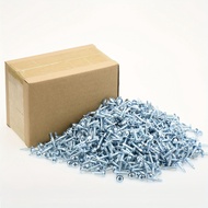 800-1500Pcs 4.2mm #8 Phillips Modified Truss Head Self -Tapping Tek Screw Sheet Metal Screws for Zin