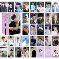 50pcs/box Cha Eun Woo Laser Hologram Photocards ENTITY Album Lomo Cards Astro Kpop Korean Actors Hol