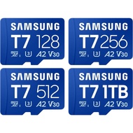 Samsung Micro SD T7 Flash Memory Card 128GB 256GB 512GB