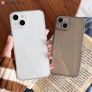 For Vivo Y100i Y78 Y78+ Y77 Y77e Y76 Y75 Y73s Y72t Y71t Y70s Y93 Phone Case Transparent Black Clear Shockproof Plain Business Simple Soft Silicone Casing Cases Case Cover