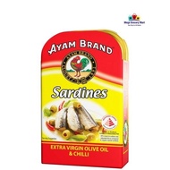 Ayam Brand Sardines Extra Virgin Olive Oil Chili 120g