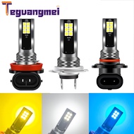 1Pcs H8 H3 H7 H11 Car 12 LED Fog Light Bulb 9005 HB3 9006 HB4 6000K White Yellow Auto Fog Lamp