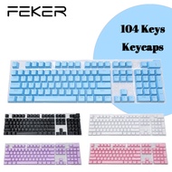 FEKER ABS Keycaps 113 Keys OEM Profile Backlight for RK61 RK71 61/87/104/108 Mechanical Keyboard
