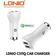 LDNIO C511Q DUAL QUICK CHARGE 3.0 CAR CHARGER C511Q ADAPTIVE FAST CHARGE MAX 36W