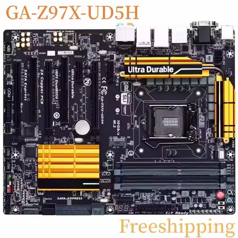 For Gigabyte GA-Z97X-UD5H Motherboard 32G LGA1150 DDR3 Mainboard 100% Tested Fully Work