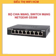 Netgear 8-port 1Gb switch network switch - Netgear GS308 iron case