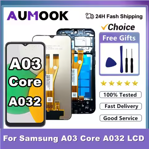6.5" LCD For Samsung Galaxy A03 Core A032 LCD Display Touch Screen Digitizer For Samsung A03 Core A0