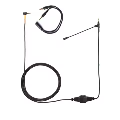 3.5mm For Hd681 SHP9600 SHP9500 SONY Hesh 2 Headphone Boom Microphone Volume Cable To Gaming Headpho