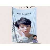 (CO) BTS Jungkook Member Custom Blanket