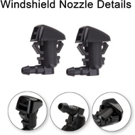 Windshield Washer Hose Jet fluid Spray Nozzles repair kit Compatible with Ford 2011-2016 F250 F350 F