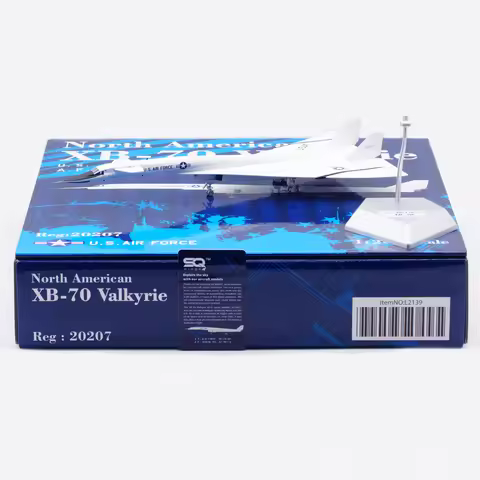 L2139 Alloy Collectible Plane Gift SQ Wings 1:200 North American U.S AIR FORCE XB-70 Valkyrie Diecas