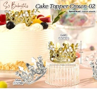 Mini plastic crown Cake topper