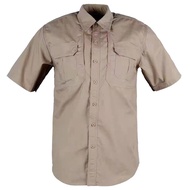 KSMเสื้อยุทธวิธีกลางแจ้งแขนสั้น  เสื้อกันหนาวลายทหารเดินทางเสื้อเชิ้ต511กระเป๋าหลายช่องระบายอากาศ