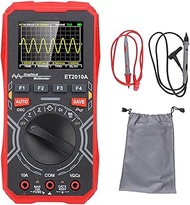 Torvex Oscilloscope, Portable 2 in 1 Digital Multimeter with 1MHz Bandwidth and 2.5Msps Sample Rate,