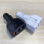 Car Charges 3 USB 3.0 Quick charger 9v 12v 5v Qualcomm 7A For Iphone Samsung VIVO Oppo Huawei Ipad H