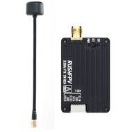 RUSHFPV 3.3G 2W VTX Transmitter FPV Transmitter Receiver DVR Module with Antenna For RC Long Rang Ra